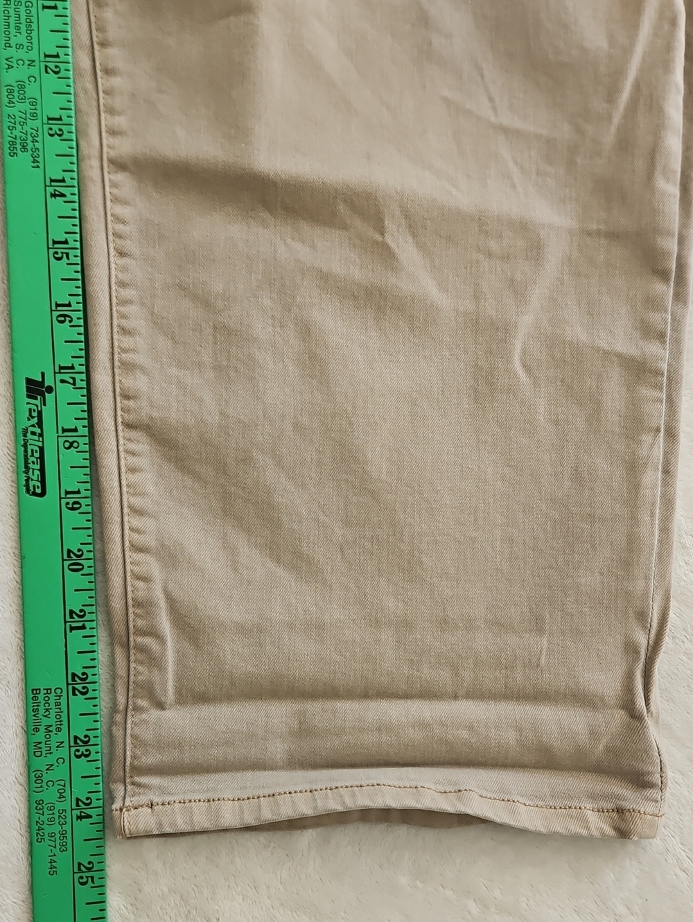 Westbound High Rise Slim Leg Cropped Pant W/ Lots Of Stretch: Portabella: 20W - Picture 15 of 15
